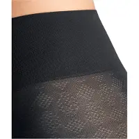 Falke Dovetail eenkleurig materiaal half ondoorzichtig 50 DEN panty dames zwart - maat M-L