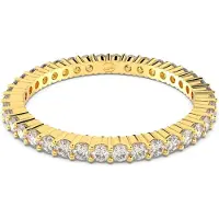 Swarovski Ring 'Matrix' goud / transparant