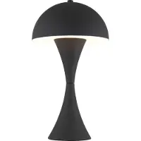 Globo Tafellamp - zwart - DIMA - metaal - Ø 20cm - E27 - 21028S -