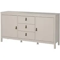 Ebuy24 Madrid dressoir 2 deuren 3 lades cashmere.