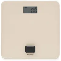 Brabantia ReNew Personenweegschaal Digitaal - geen Batterij nodig - Soft Beige