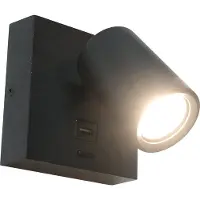 Artdelight Slaapkamer lampje Master met USB