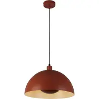 Searchlight Oranje Hanglamp Mars Kap 31cm Hoog