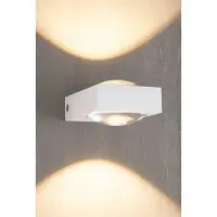 Artdelight Led muurspot Jena 2x3w - 2700K wit