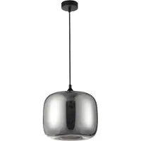 Lyora Hanglamp Savaz chroom glas Ø 28 x 23cm