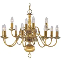 Searchlight Grote Kroonluchter Flemish