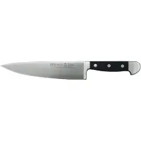 Güde Alpha koksmes 21 cm messenstaal zwart