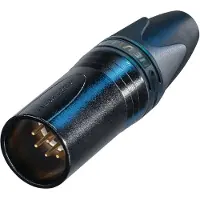 Neutrik XLR connector | M | | NC7MXX-B | 7-pin (3.5 – 8 mm, Verguld)