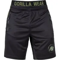 Gorilla wear Broek 'Atlanta' olijfgroen / zwart
