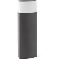 Faro 74442, Buitenverlichting voor plint/paal, Donkergrijs, Aluminium, IP44, Klasse I, E27