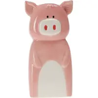 Excellent houseware Waterverdamper radiator - varken - kunststeen - kinderkamer - 18 cm - luchtbevochtiger