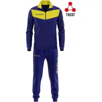 Givova Visa Tracksuit Blauw,Zwart 2XL Man
