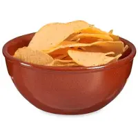 La Dehesa Soepkommen / serveer schaaltje - terracotta - D18 x 7 cm - aardewerk - Spaanse sfeer - 1000 ml
