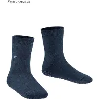 Falke huissokken Catspads dark denim Blauw Meisjes Katoen Effen - maat 35-38