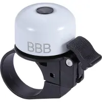 Bbb -11 Loud & Clear Fietsbel - Aluminium - 22.2/25.4/31.8mm stuur diameters - Wit
