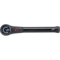 BBB Cycling DualPressure Mini Fietspomp met Drukmeter - Fietspomp Mountainbike - Voorvork en Demperpomp - 21 Bar - Zwart - BMP-39