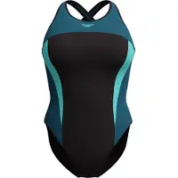 Speedo Eco+ Hi Neck Splice Crossback Badpak Dames 42