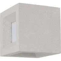 Lyora Vierkante wandlamp Castro wit