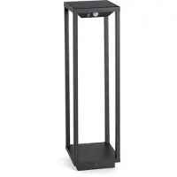 Faro 70774, Buitenverlichting voor plint/paal, Donkergrijs, Aluminium, IP54, Klasse III, 2,2 W