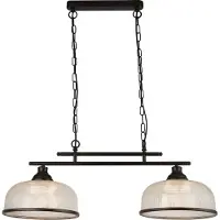 Searchlight 2-lichts hanglamp Highworth klassiek