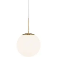 Nordlux Hanglampe , Grant, dimbare, Wit, Woonkamer, Glas
