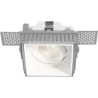 Masterlight Trimless inbouwspot wit vierkant 82x82x88mm