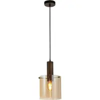 Searchlight Hanglamp Sweden Pendant Amber