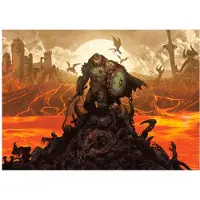Fanattik Limited Edition Doom Kunstdruk: De Donkere Middeleeuwen 42x30 Cm