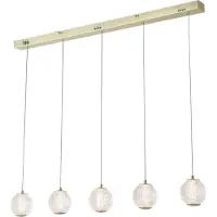 Searchlight 5-lichts hanglamp Allure oosters