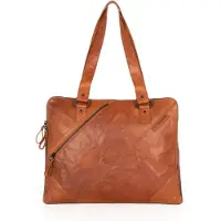 Spikes & Sparrow Bronco Laptoptas cognac