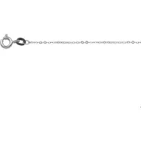 Trendjuwelier huiscollectie 4104920 Collier Witgoud Anker Plat 1,0 mm 41 - 43 - 45 cm