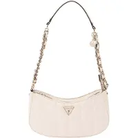 GUESS Schoudertas 'ALDINA TOP ZIP SHOULDER BAG' wit