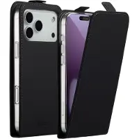Accezz Flipcase voor de Apple iPhone 17 Pro Max - Zwart