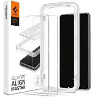 Spigen GLAStR EZ Fit Screenprotector 2 Pack + Applicator voor de Samsung Galaxy A53