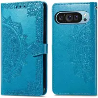 IMoshion Mandala Bookcase voor de Google Pixel 10 / 10 Pro - Turquoise
