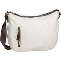 Mandarina Duck Schoudertas Hunter Hobo Bag Whitecap Gray Crème
