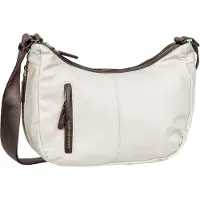 Mandarina Duck schoudertas Hunter Hobo Bag Whitecap Gray crème