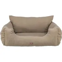 Trixie autostoel dubbel taupe - 80x60x35 cm - Hondensnacks