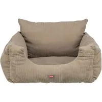 Trixie autostoel taupe - 55x50x30 cm - Hondensnacks