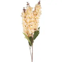 Clayre & Eef Kunstbloem 8x6x85 cm Beige Kunststof