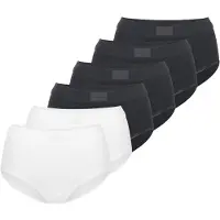Sloggi Slip 'Double Comfort T' zwart gemêleerd