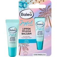 Balea Lippenbalsem Joyful Times | 1x 10 ml - Met sheaboter, avocado-olie & biologische jojoba-olie - Bloemig-fruitige Geur | Limited Edition 30 jaar