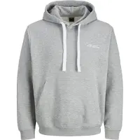 Jack & Jones Sweatshirt grijs gemêleerd / wit