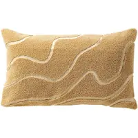 Dutch decor CIRI - kussenhoes 30x50 cm - bouclé - Semolina - beige - met rits - zonder binnenkussen