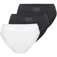 Sloggi Slip 'Double Comfort T' zwart gemêleerd