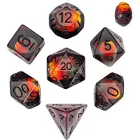 HOT Games Dobbelstenen Set - Dinosaurus Ei (7-delig)