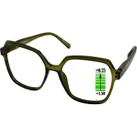 Vista Bonita Leesbril Mira Multifocaal-Army-green-+0.75-+1.50