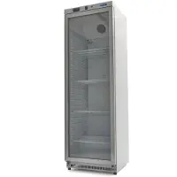 Maxima - Koelkast voor horeca - 400 liter - Wit - met glazen deur