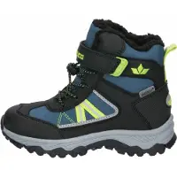 Lico Snowboots 'Lieto VS' saffier / grijs / neongroen / zwart