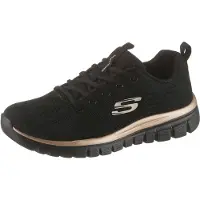 SKECHERS Sneakers laag 'Graceful Get Connected' goud / zwart